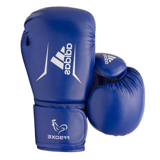 Gants de boxe amateur ADIDAS SPEED 50 BLEU